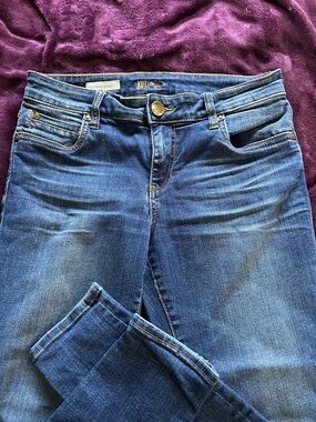 Kut from the Kloth Blue Toothpick Skinny Jeans